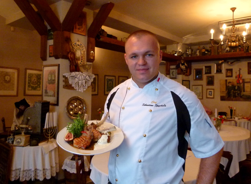Sebastian Spychała - szef kuchni restauracji Anatewka