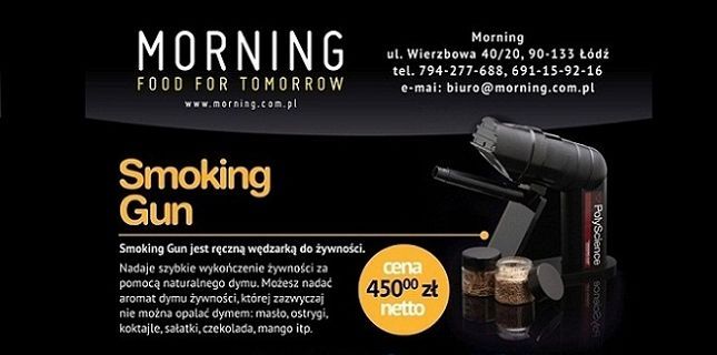 Smoking gun z oferty firmy Morning