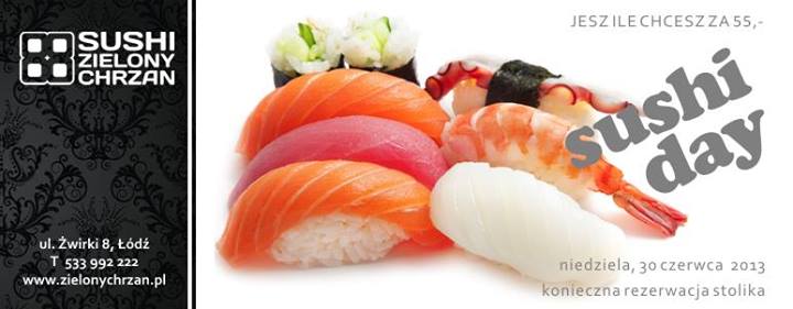 Sushi Day w Zielonym Chrzanie