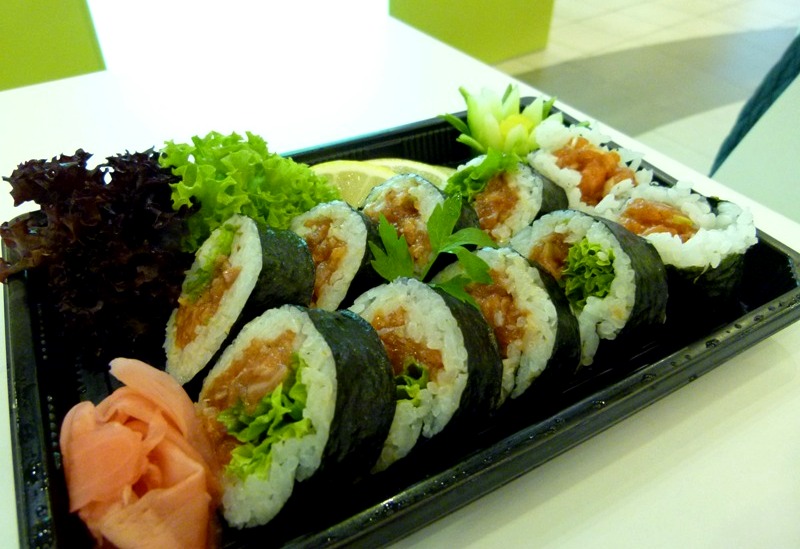 Wasabi sushi to go