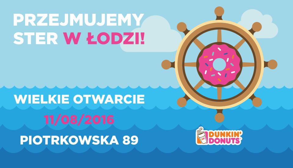 Dunkin’ Donuts rusza w Łodzi