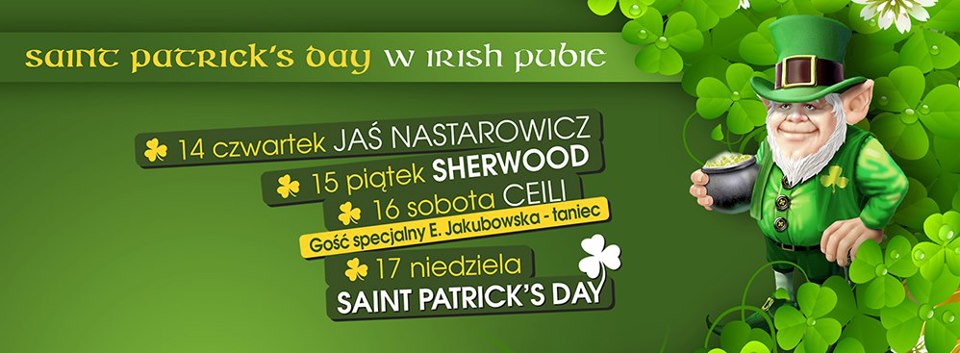 Dzień św. Patryka w Irish Pub fot. Facebook