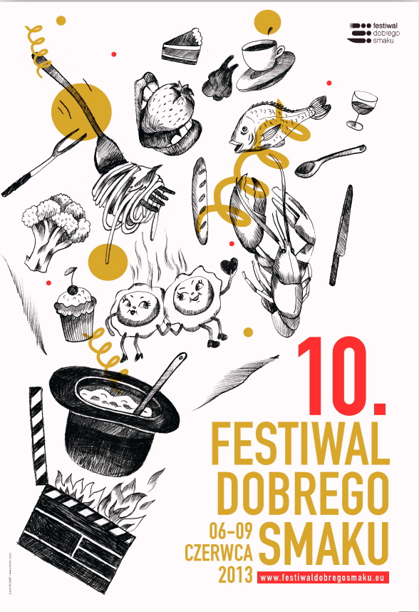 Festiwal Dobrego Smaku 2013 - plakat